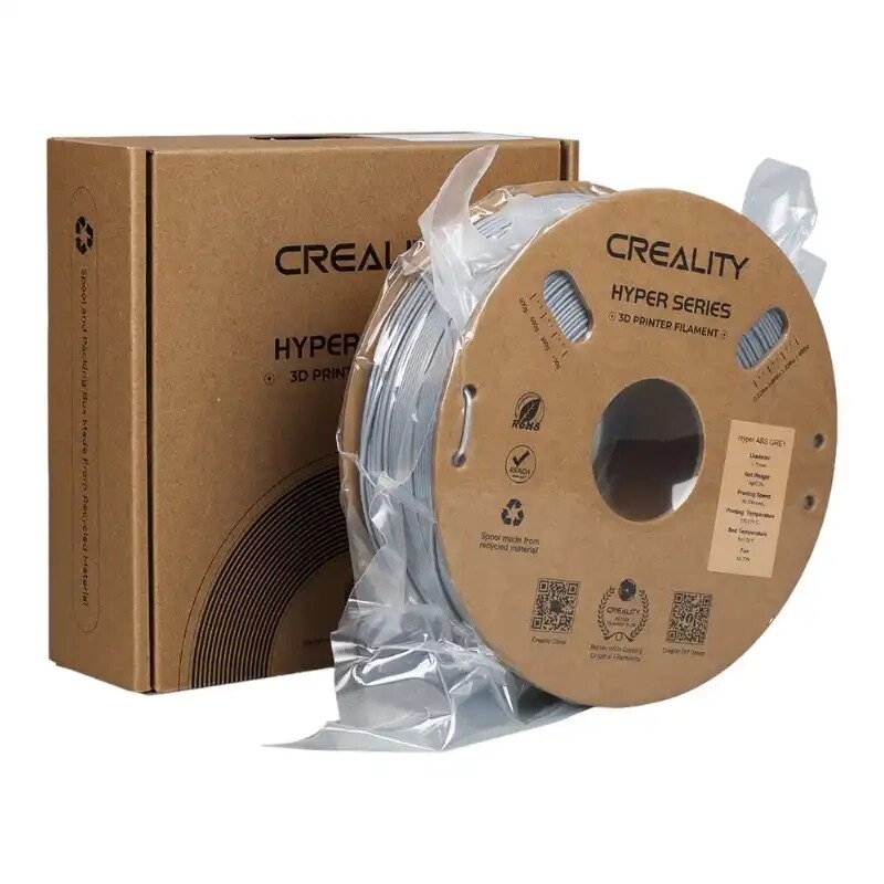 Creality Hyper ABS-filament 1,75 mm 3301020041 1 kg, grå, bild 3