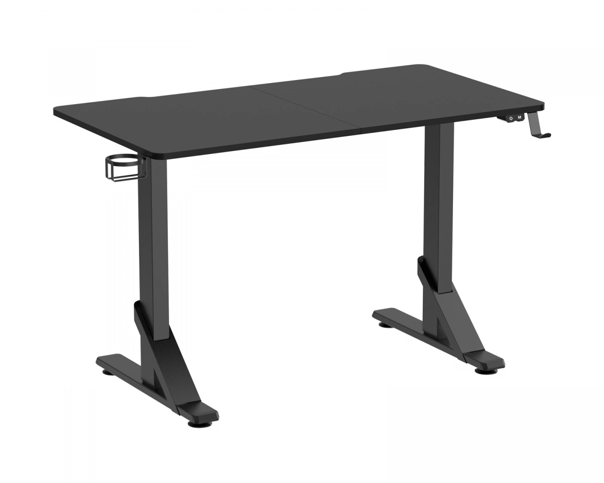 MaxMount Heavy Duty RGB Gaming Skrivbord (112 x 60 cm) - Svart