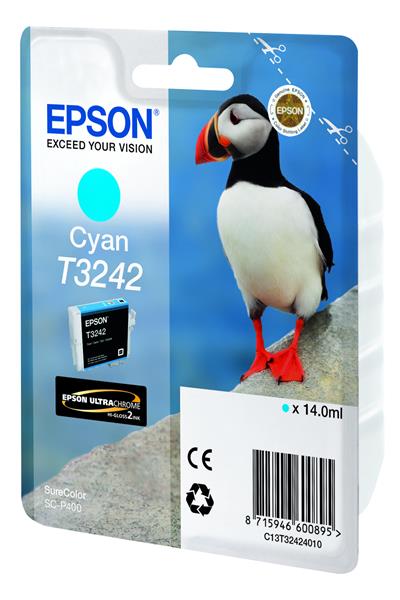 Epson T3242 Cyan, 14 ml, 980 sidor, bild 3