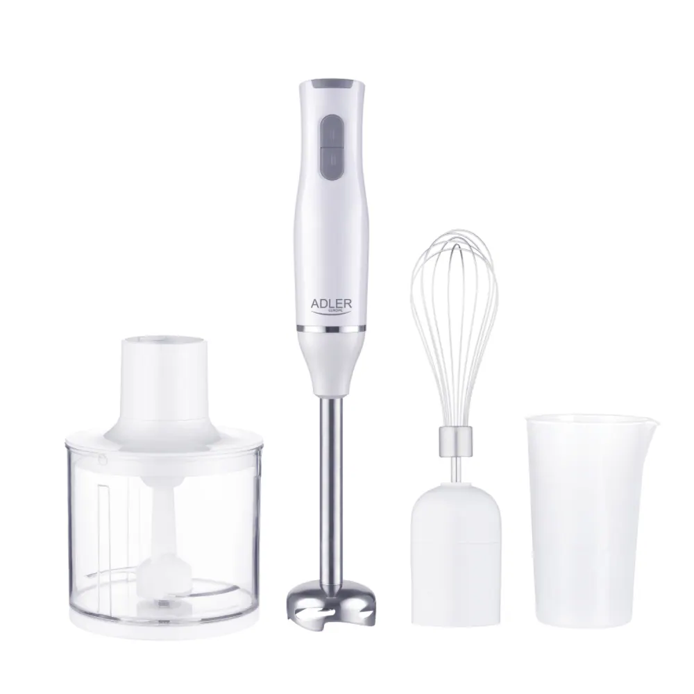 Adler AD 4620, Stavmixer, 0,75 l, 800 W, Vit