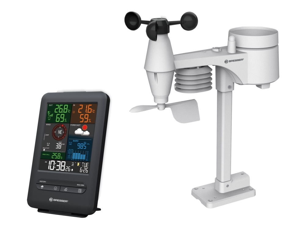 Bresser Weather Center 5-in-1 Beaufort väderstation, bild 2