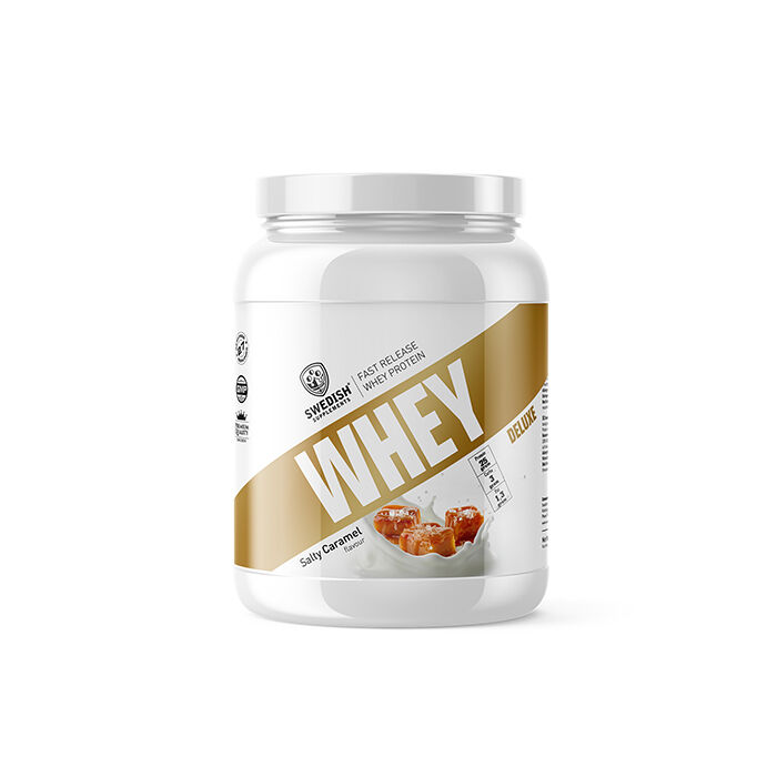 Swedish Supplements Whey Protein Deluxe Salty Caramel 900 g, bild 2