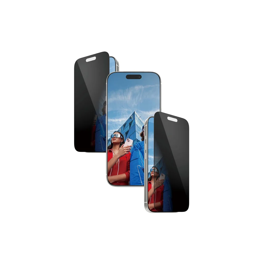 PanzerGlass iPhone 17 Pro skärmskydd Ultra-Wide Fit Privacy med applikator
