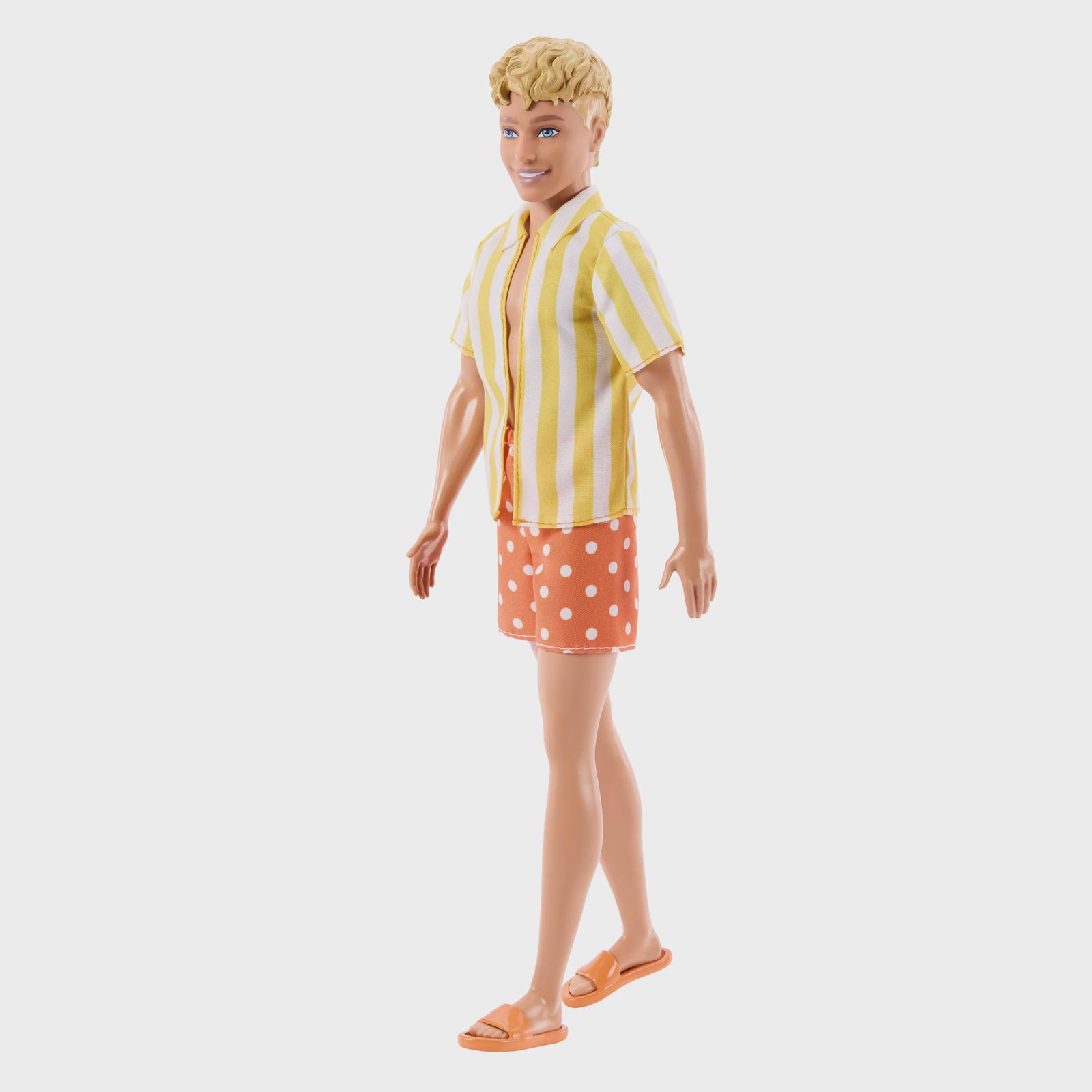 Barbie Fashionista Style Ken - Prickiga shorts och randig skjorta #252, bild 4