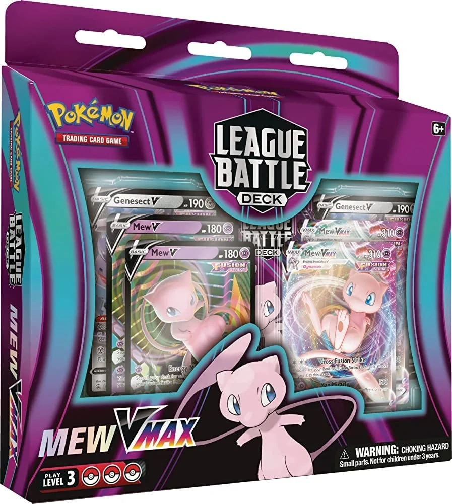 Pokemon League Battle Deck Mew Vmax