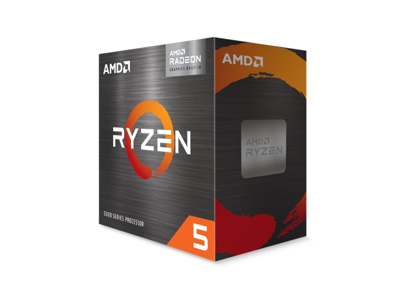 AMD Ryzen 5 5600G 6-Core 12-Thread (65W), 3,9/4,4 GHz, 19 MB cache, Radeon Graphics, Socket AM4, boxad med Wraith Stealth-kylare, bild 4