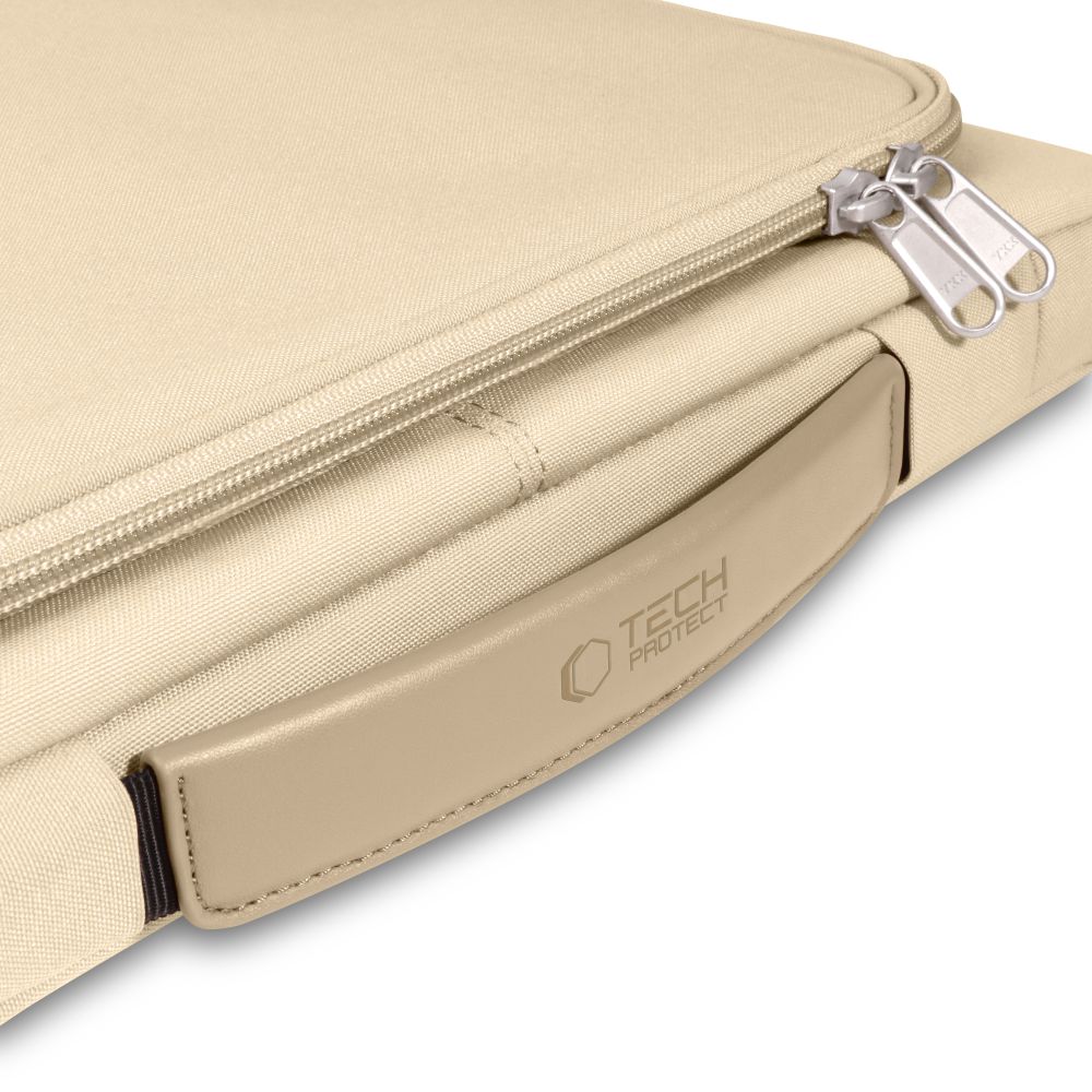 Tech-Protect Basic Bag för 13-14" bärbar dator - beige, bild 5