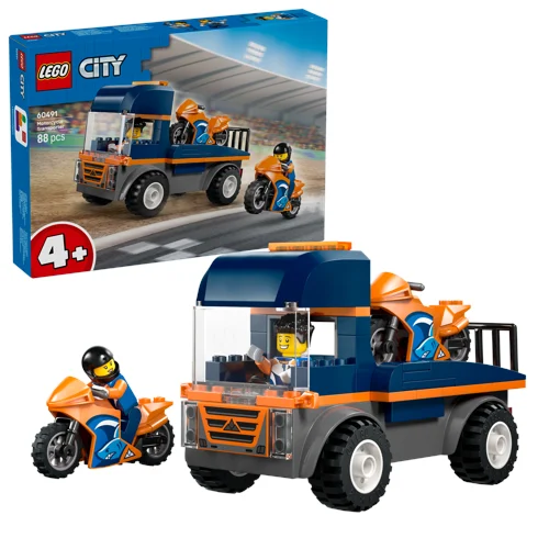 LEGO City Great Vehicles Motorcykeltransport 60491