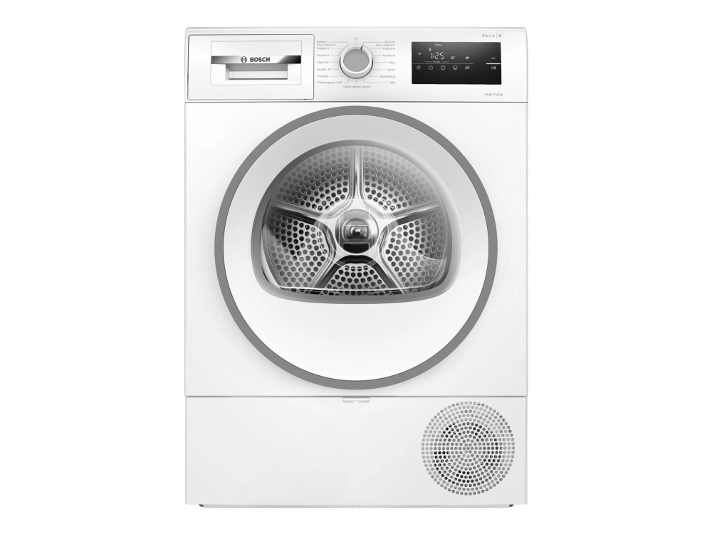 Bosch Serie4 Torktumlare 8kg (vit)