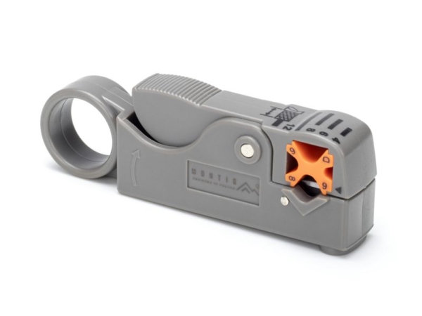 Montis avskalningsverktyg MT180 för RG-58, RG-59, RG-62, RG-6
