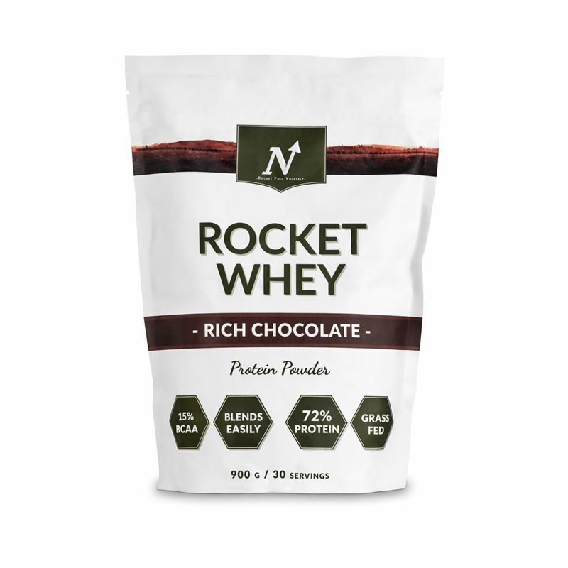 Nyttoteket Rocket Whey, Rich Chocolate, 900 g, bild 2