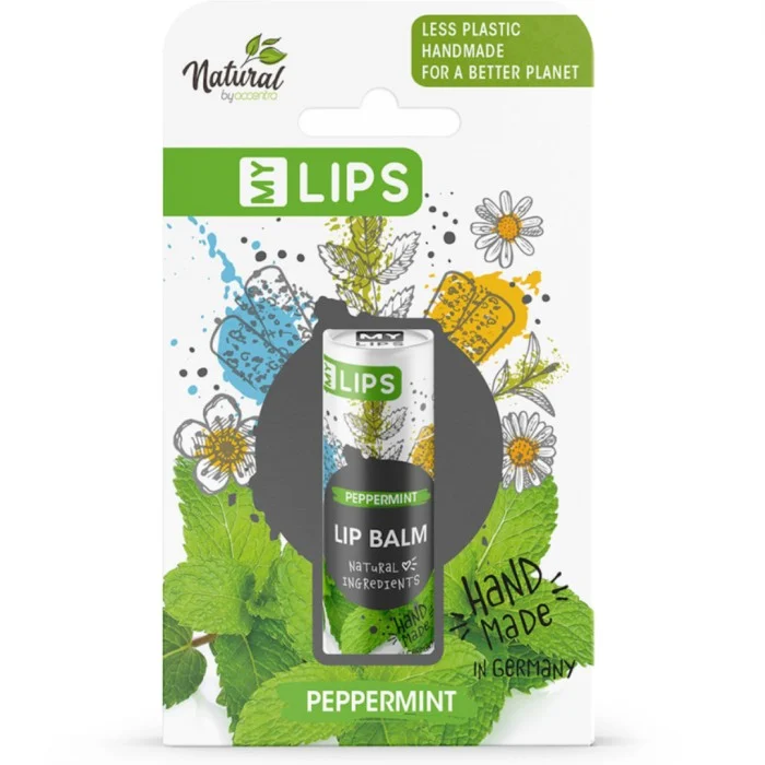 Natural by Accentra Läppbalsam Peppermint 10 g