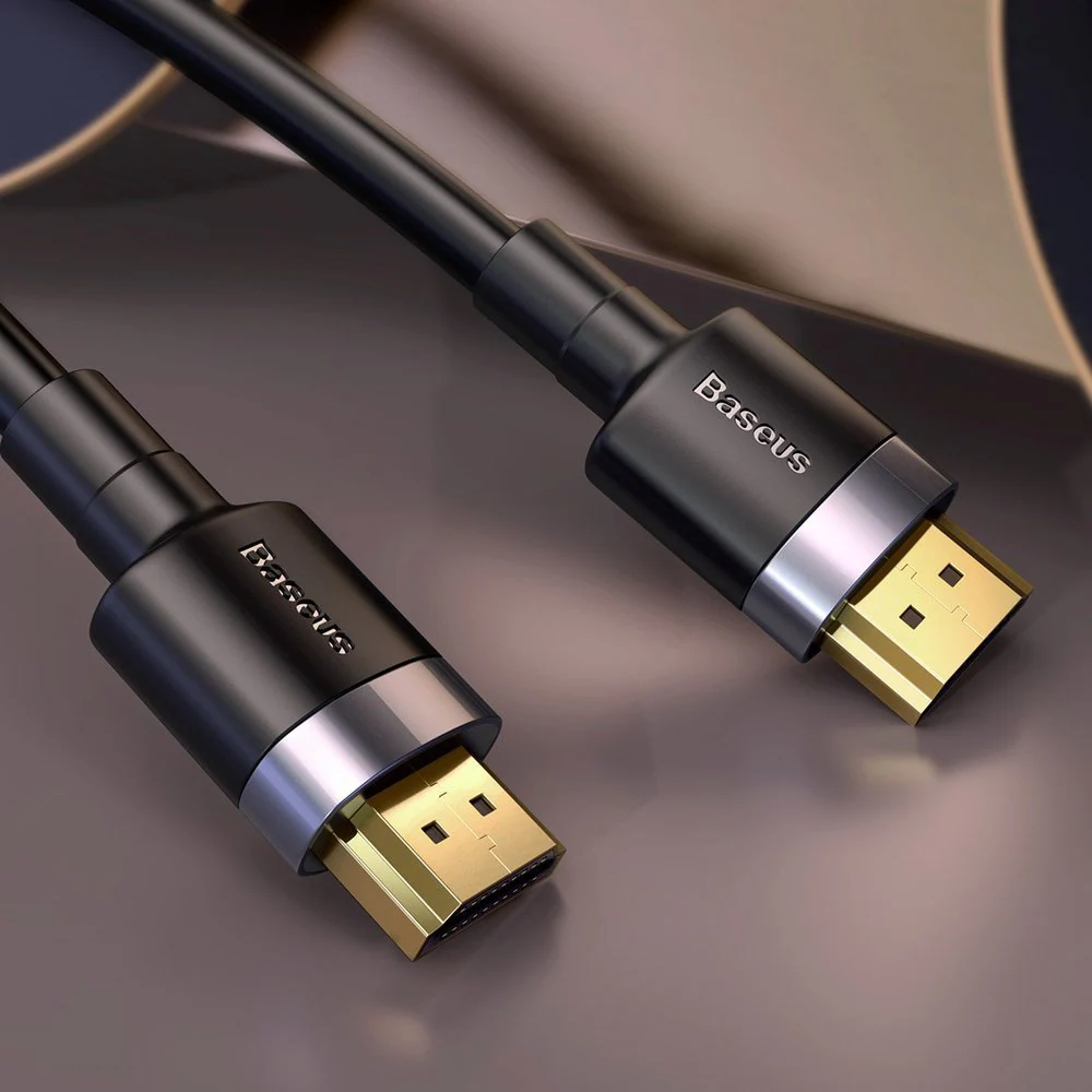 Baseus Cafule HDMI / HDMI 2.0 4K 60 Hz 3D 18 Gbps-kabel 3 m - svart, bild 5