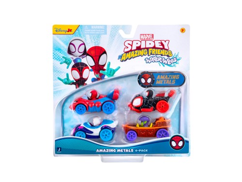 Spidey - Amazing Metals Car 4 Pack (SNF0378), bild 2