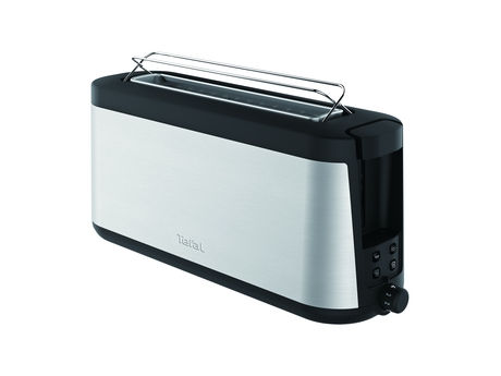 Tefal TL4308, 2 skivor, Svart, Rostfritt stål, Rostfritt stål, Knappar, Rotations-, 1000 W, Kina