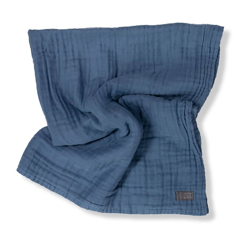 Vinter&Bloom muslinfilt i lager, storm blue