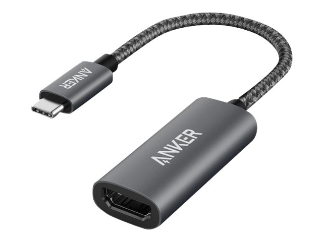 Anker PowerExpand + - Videokort - USB-C hane till HDMI hona - 15.2 cm - svart - stöd för 4K