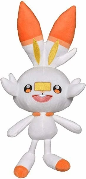 Pokemon Sword & Shield Scorbunny Gosedjur 20cm