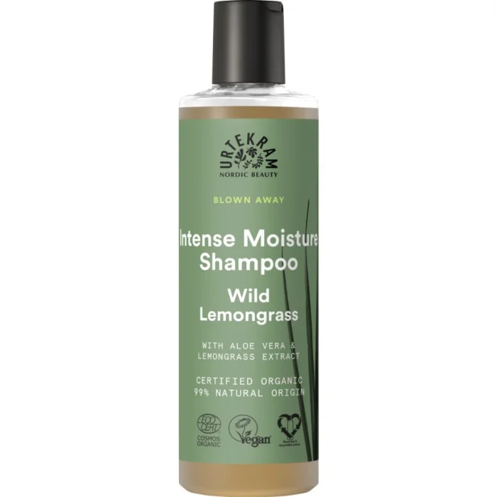 Urtekram Intense Moisture Shampoo Wild Lemongrass 250 ml