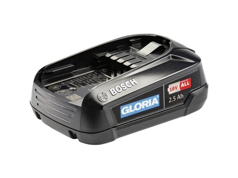 Gloria hem & trädgård BOSCH batteri Home and Garden 2,5 Ah 729101.0000 Li-Ion verktygsakku