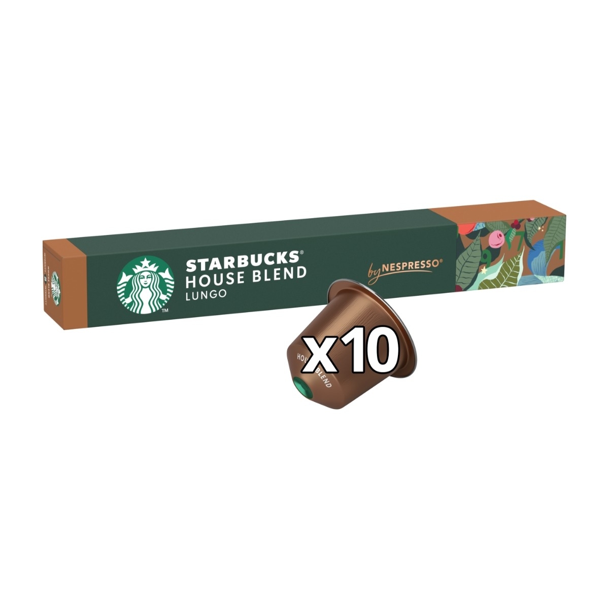 Starbucks House Blend kaffekapslar By nespresso