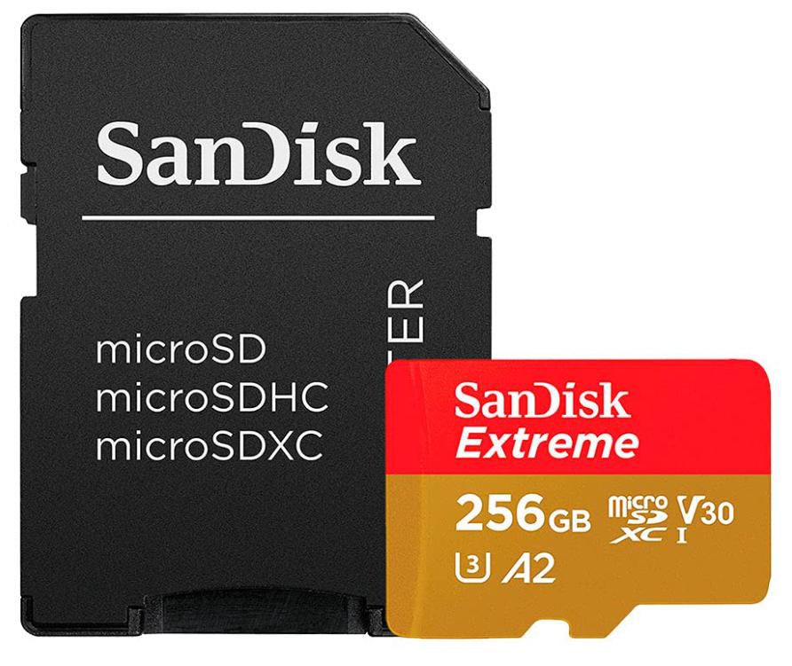 SanDisk MicroSDXC Extreme+ 256 GB minneskort A2 C10 v30, bild 5