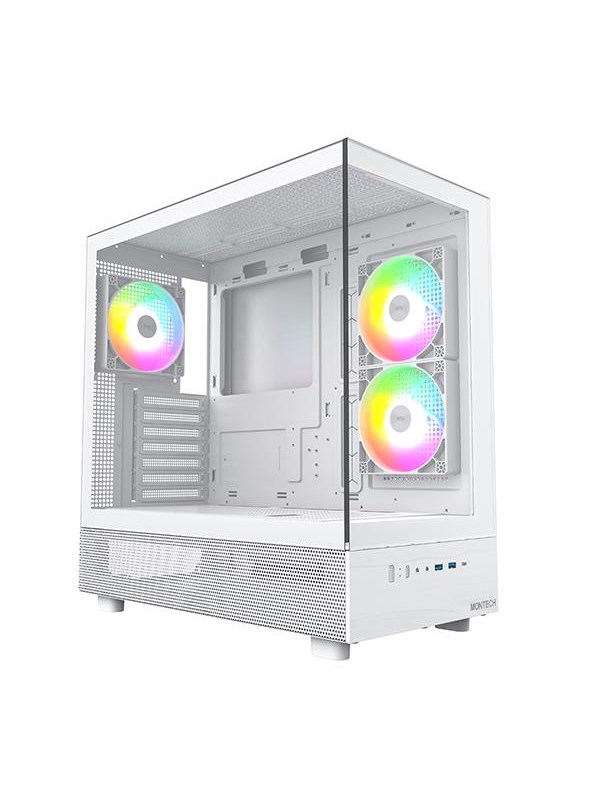 Montech XR - Chassi - Miditower - Vit
