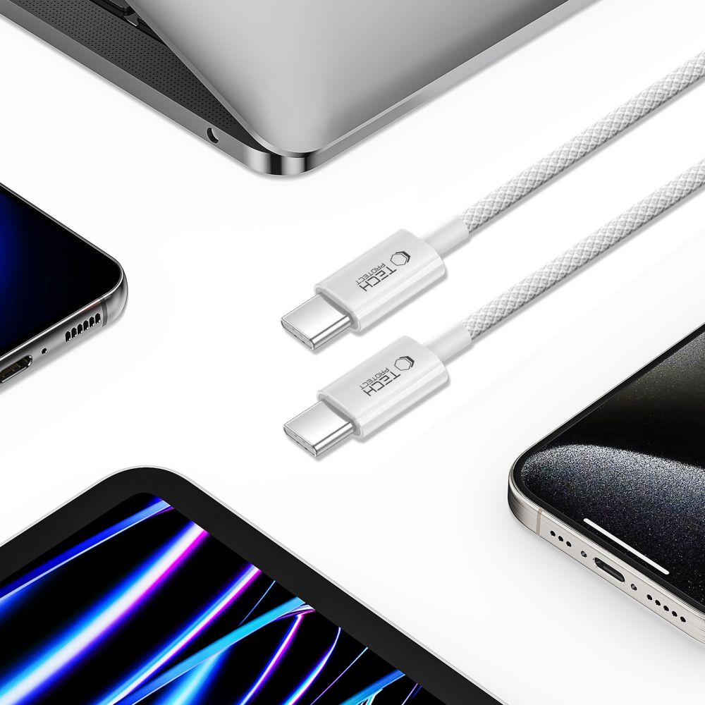 Kabel Tech-Protect Ultraboost Lite USB-C PD60W/3A 200 cm - grå, bild 4
