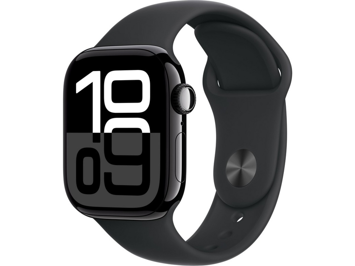 Apple Watch S10 42mm GPS (Jet Black Alu/Black Sport Band) S/M, bild 4
