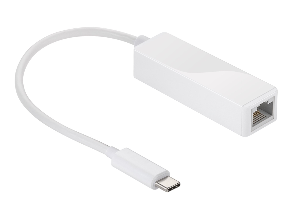 Luxorparts Gigabit-nätverkskort USB-C Vit
