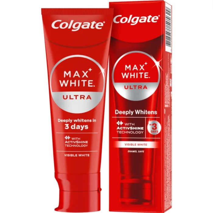 Colgate Toothpaste MaxWhite Ultra Active Foam 75 ml
