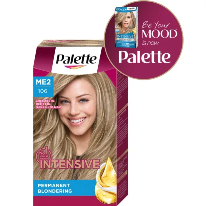 Palette Intensive Creme Coloration ME2 Slingblond Highlights, bild 3