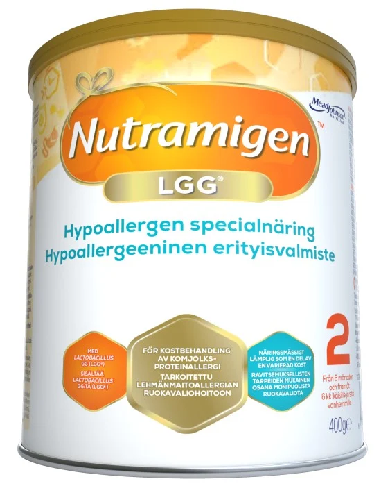 Nutramigen 2 LGG, pulver, från 6 månader, 400 gram
