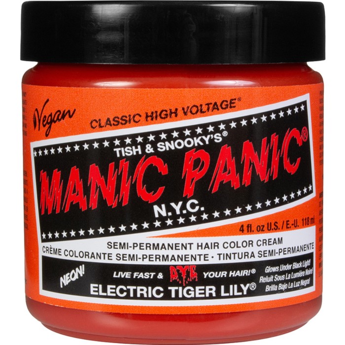 Manic Panic Semi-Permanent Hair Color Cream Electric Tiger Lily