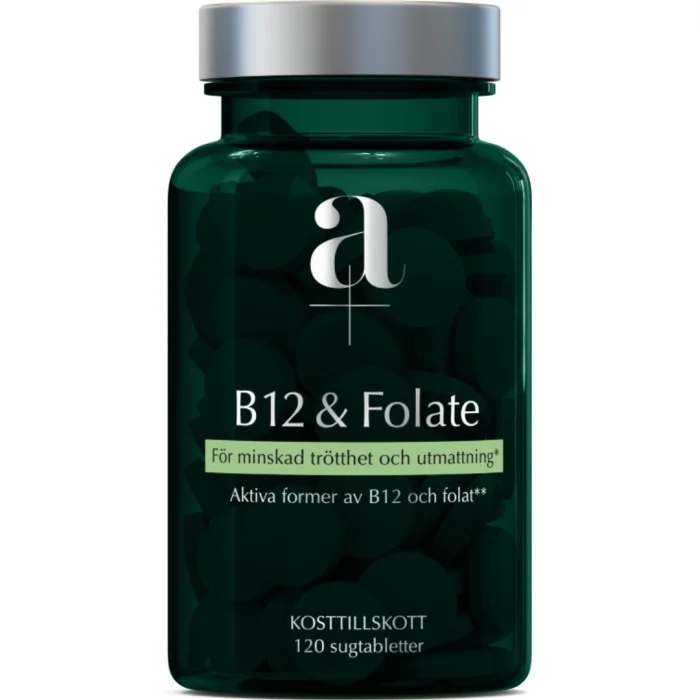 A+ B12 & Folate 120 st