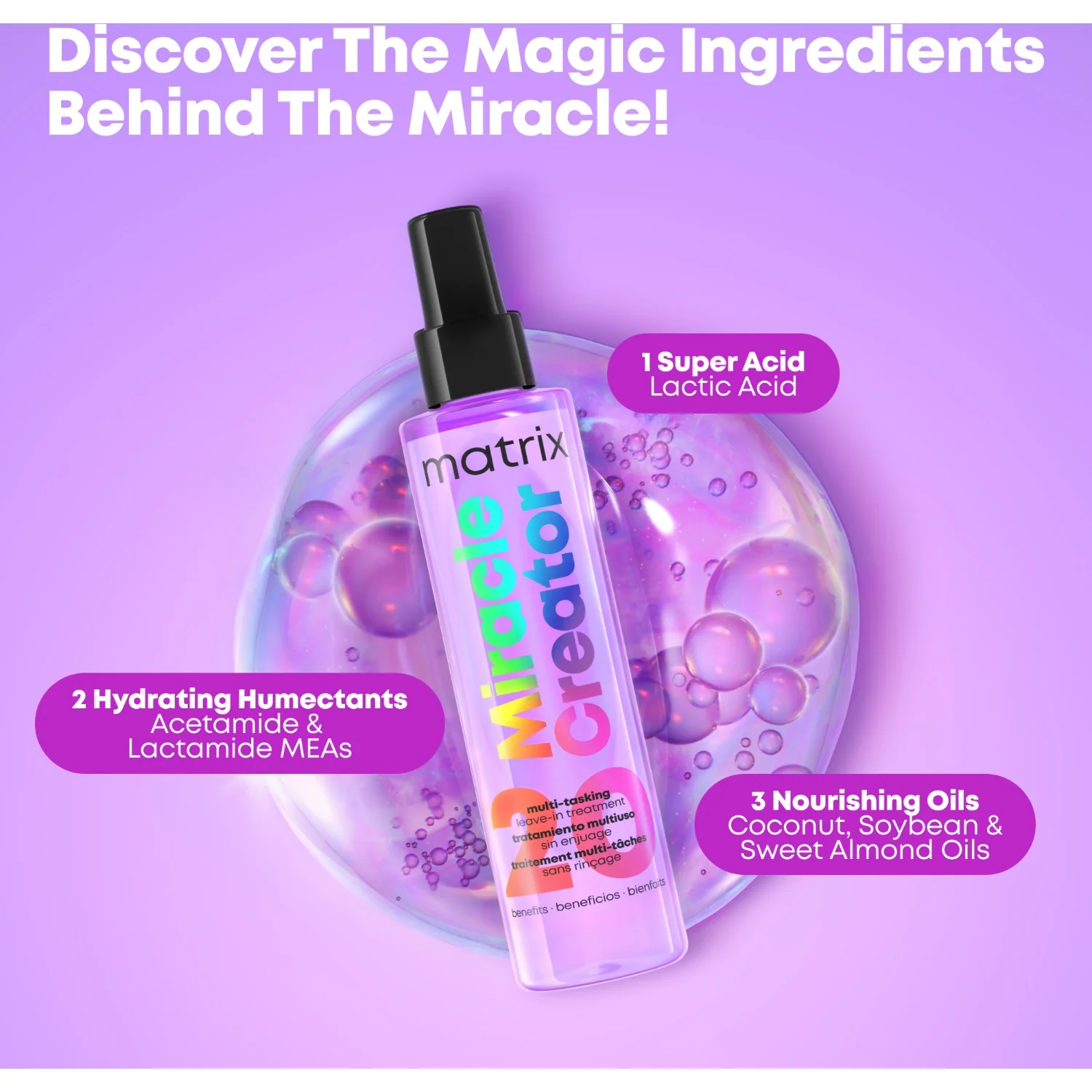 Matrix Miracle Creator Multi-Tasking Treatment Spray 190 ml, bild 3