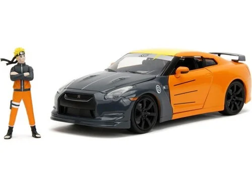 Jada Naruto Shippuden Die Cast Naruto & 2009 Nissan GT-R R35, bild 2