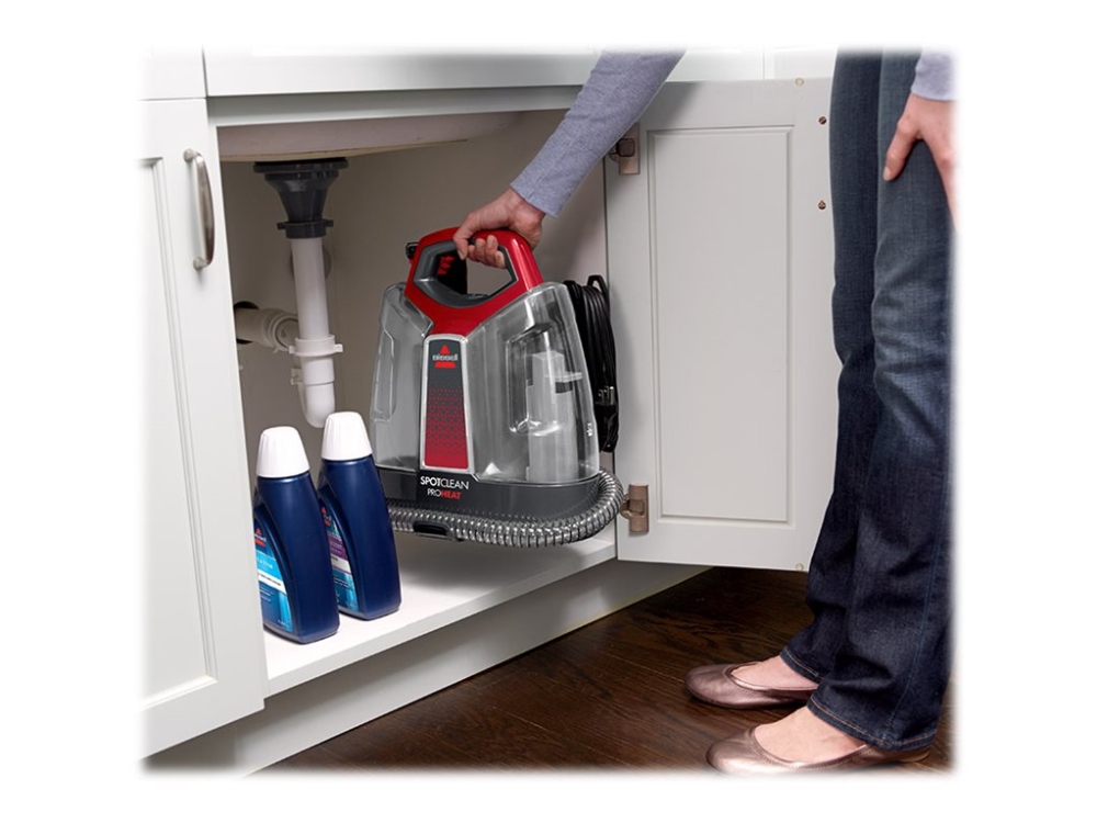 BISSELL SpotClean ProHeat 36988 - Mattvätt - handhållen - utan påse - svart