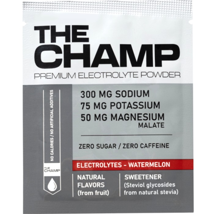 THECHAMP Sockerfritt Elektrolytpulver Vattenmelon 12 st