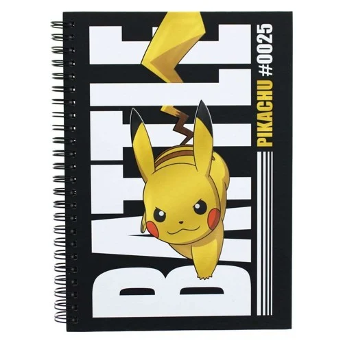 Pokemon - A5 Notebook Battle Pikachu