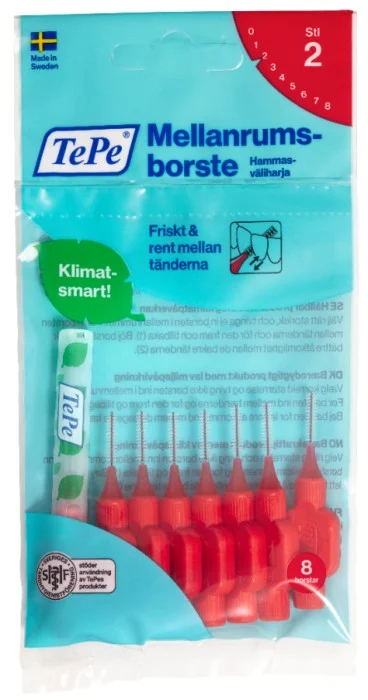 TePe mellanrumsborste original 0,5 mm, 8 st