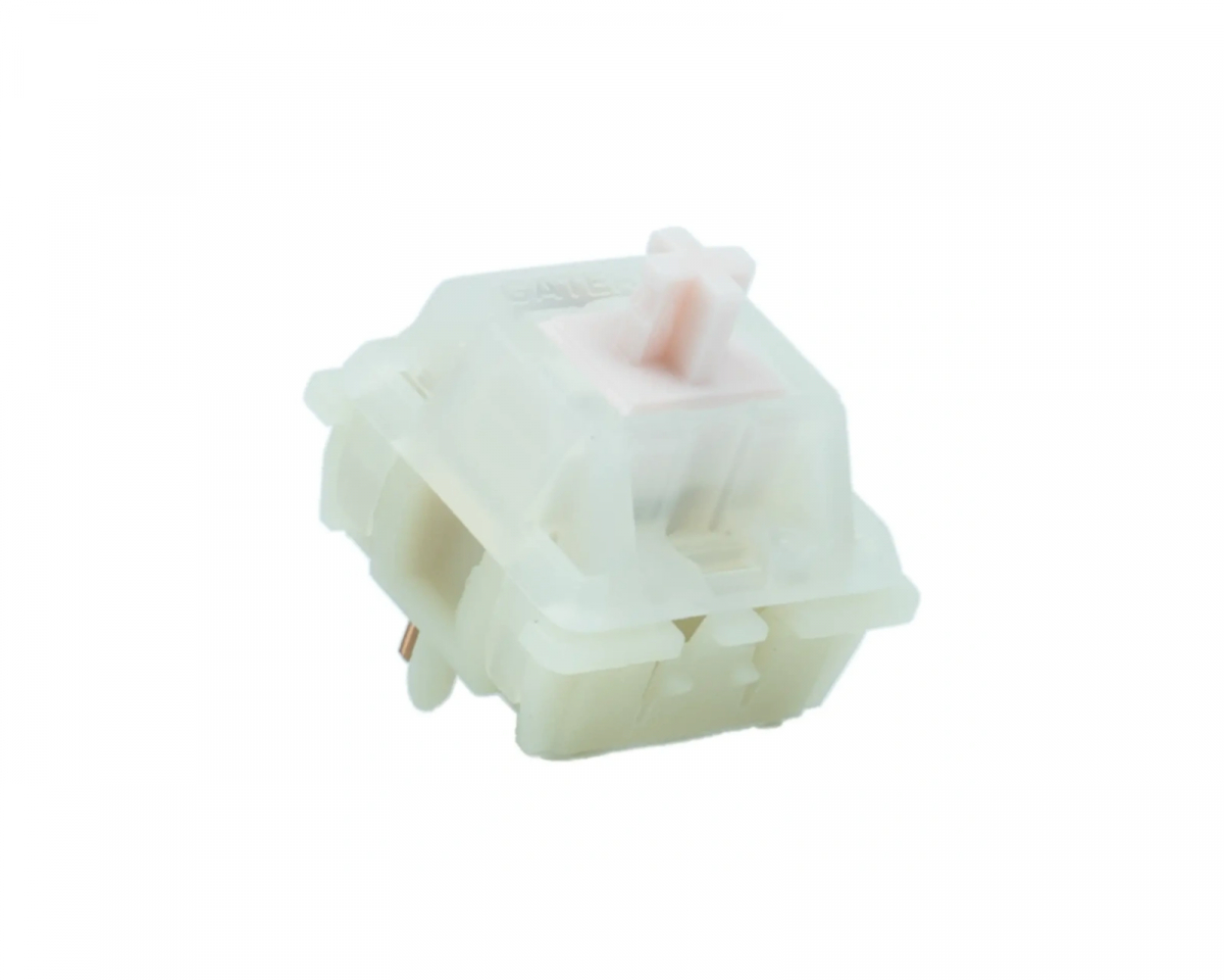 Gateron KS-3X1 Milky Pro Pink Linear Silent Switch