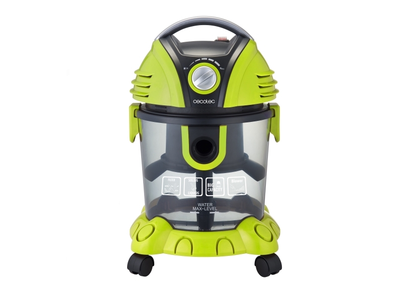 Cecotec Wet&Dry T, 1200 W, Trummdammsugare, Torr&våt, Utan påse, 15 l, HEPA