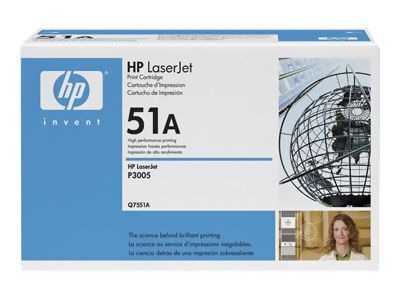 HP Toner Q7551A Black 6.5K