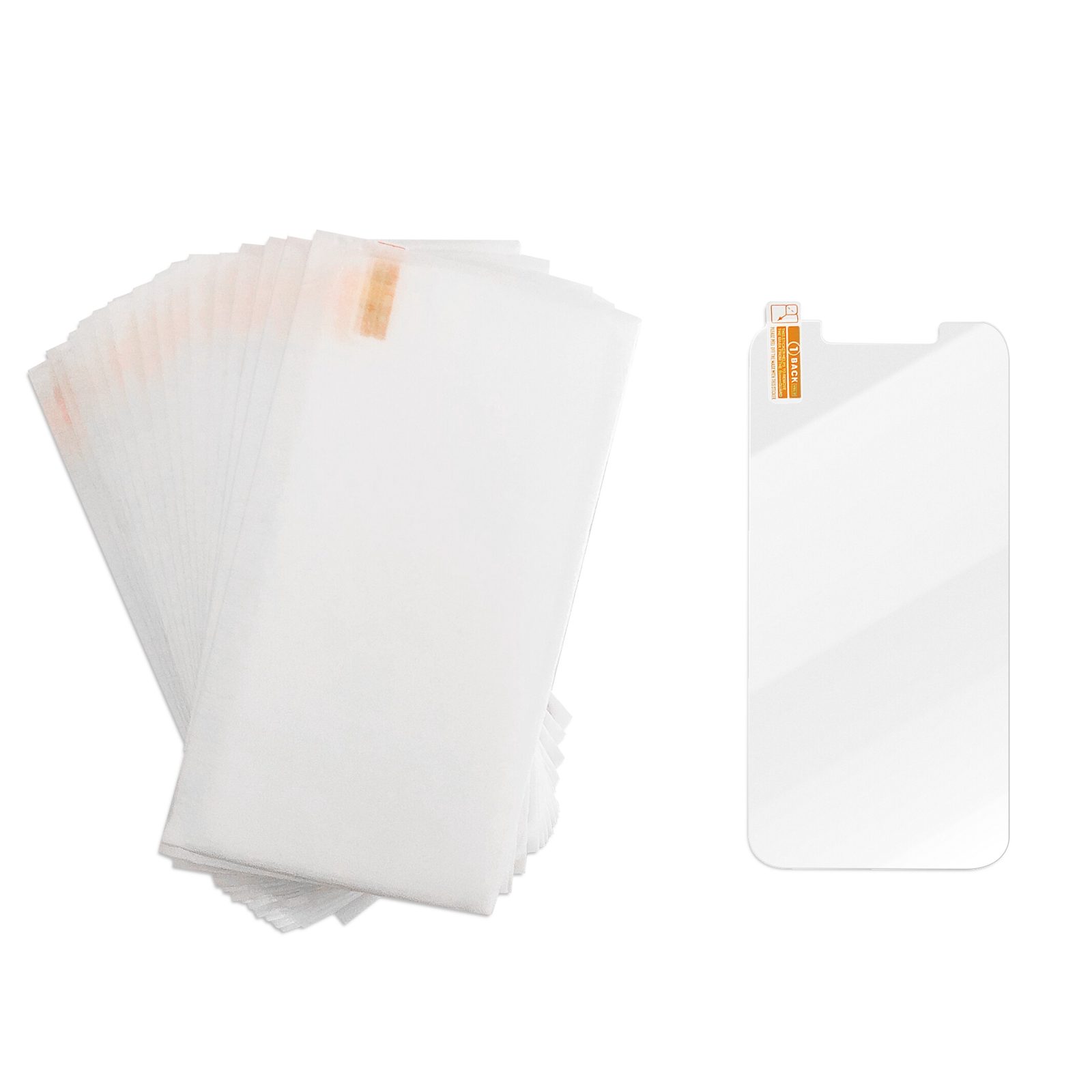 Härdat glas i flerpack (50 st.) för iPhone 16 Plus, bild 2