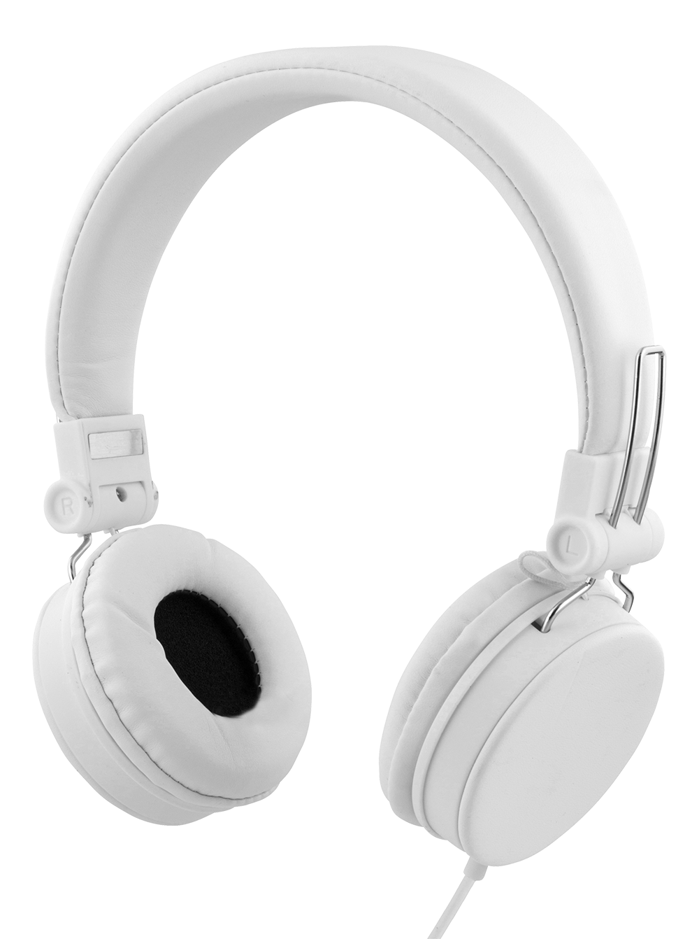 STREETZ Headset - Mikrofon - 3,5mm - 1,5m - White, bild 4