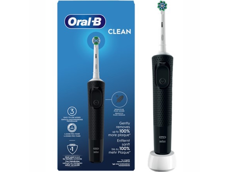 Dantu eltandborste Oral-B Vitality Pro Clean CrossAction svart