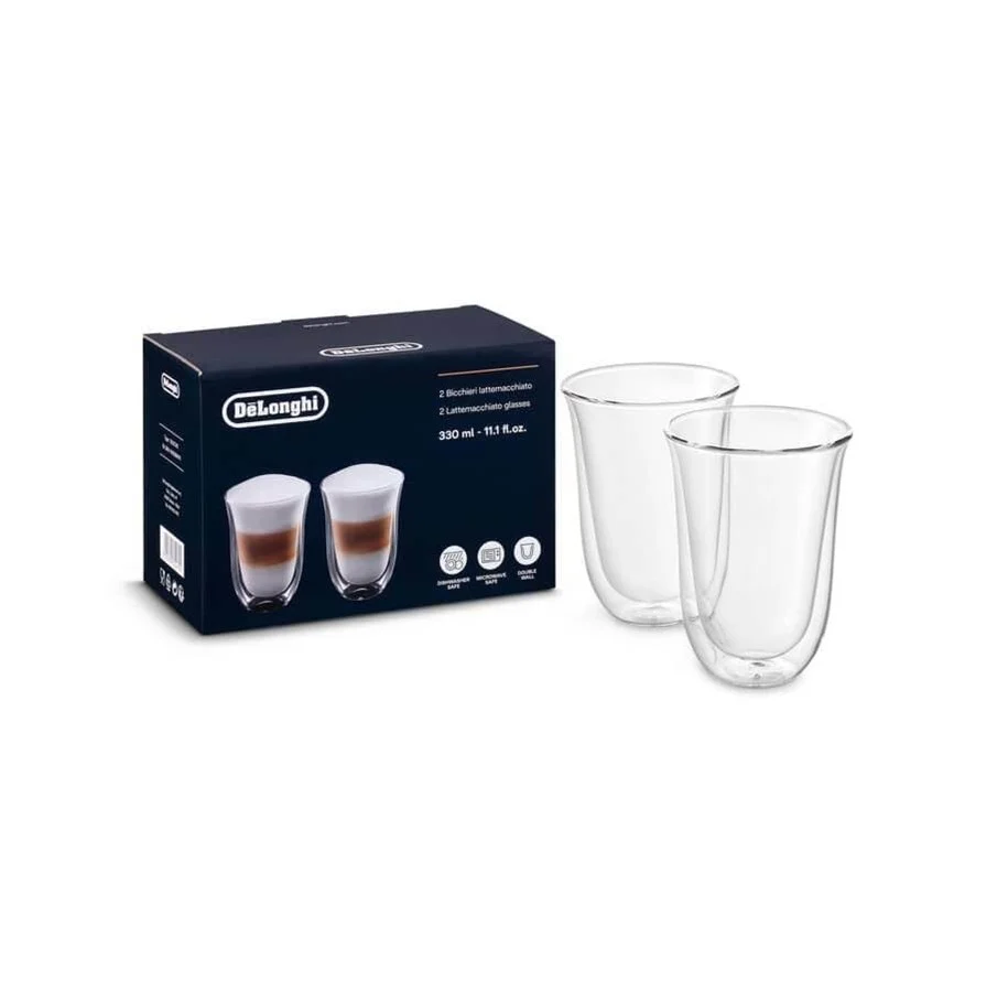 Delonghi DLSC312 Latte Macchiato-Glas, 2 st, bild 3