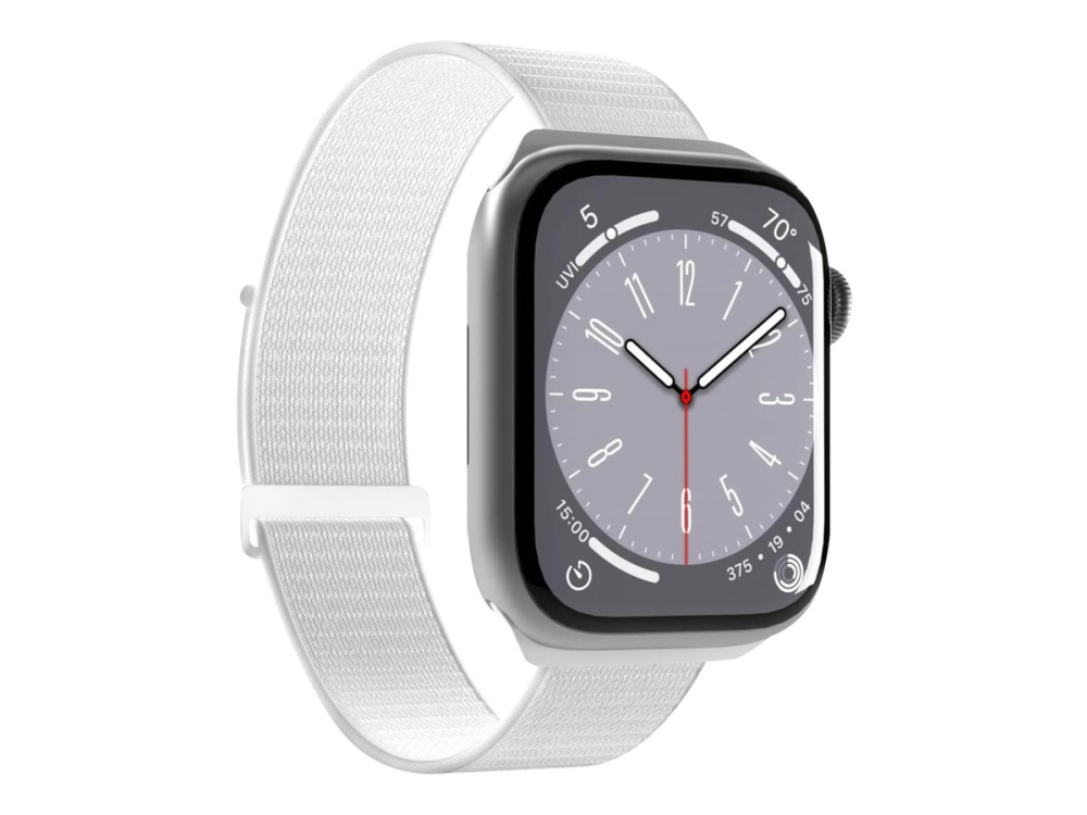 Puro Apple Watch 38-41mm nylonband (vitt)