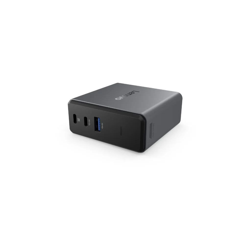 Lenovo X9 GaN-laddningsdocka, grå